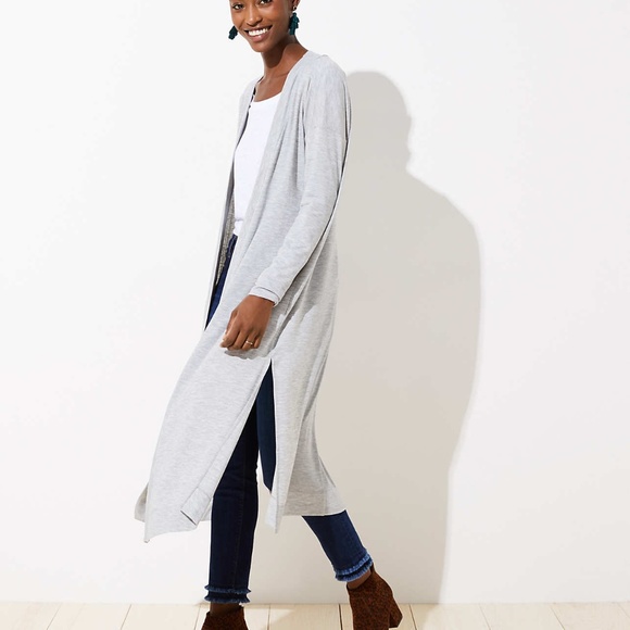 NWT LOFT Knit Duster in Black XXL - Picture 5 of 7